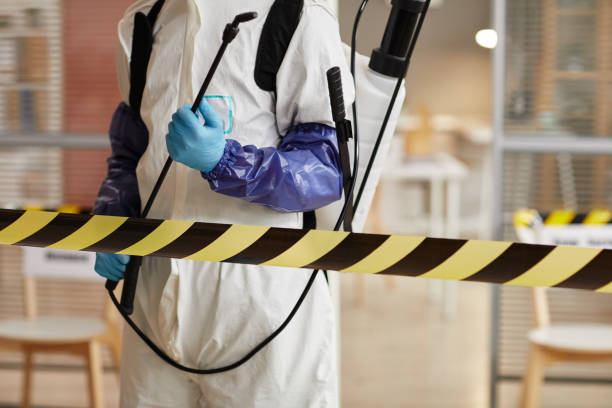 Professional Trauma Scene Cleanup technician working in Hartford, IL